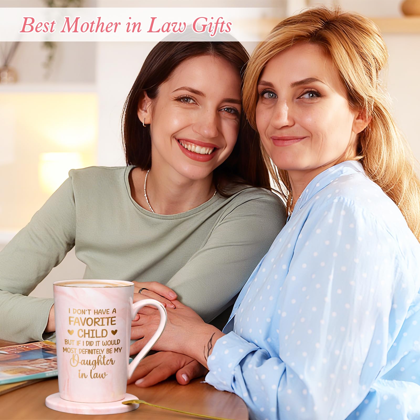 Taza con mango ergonómico YHRJWN para un agarre cómodo