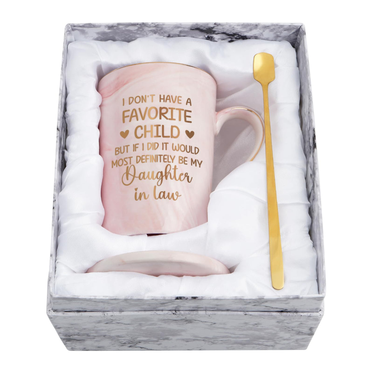 Taza YHRJWN con mensaje divertido para suegra, ideal para empezar el día
