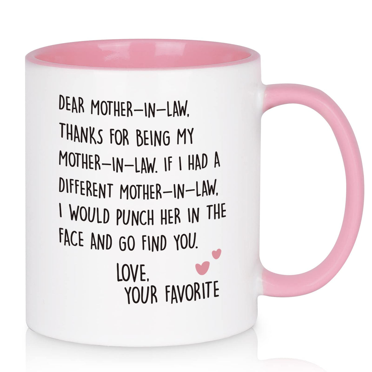 Taza YHRJWN para suegra, regalo navideño ideal para café diario.