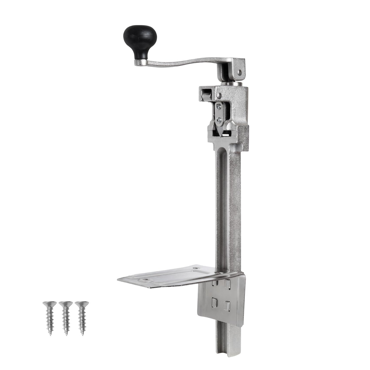 YHUER abrelatas industrial para mesa de 19 pulgadas con base estable