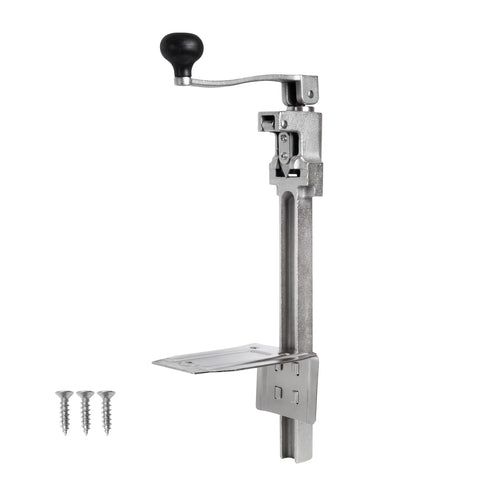 YHUER abrelatas industrial para mesa de 19 pulgadas con base estable