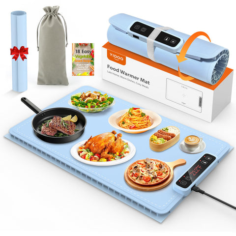 Bandeja calentadora premium de YIDOO en modo enrollado para buffet