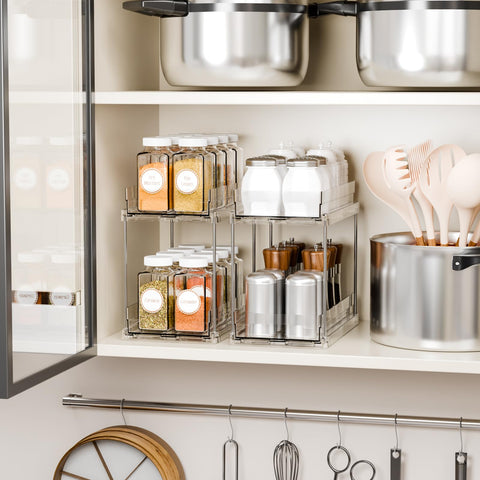 Yieach organizador productos de limpieza, almacenamiento ordenado.