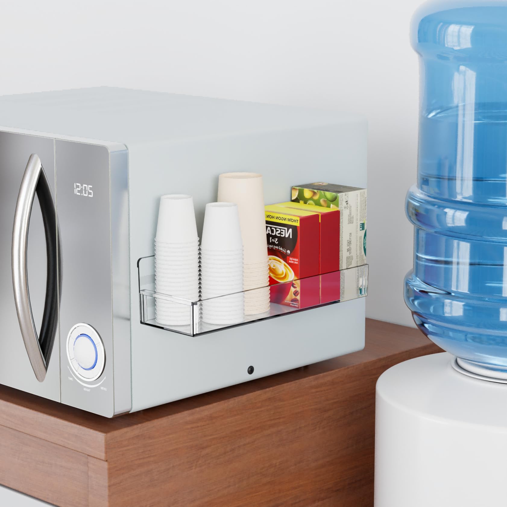 Yieach rack para cosméticos y esmaltes en baño, uso múltiple.