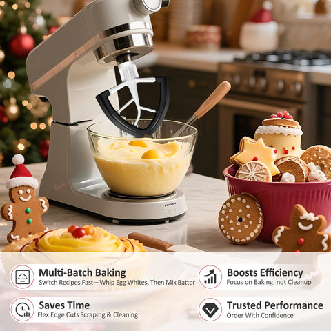 Compatible con modelos KitchenAid 4.5/5 Qt Tilt-Head.
