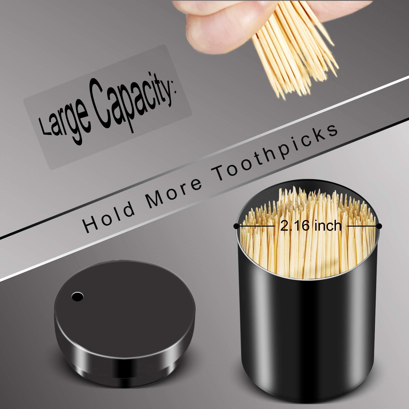 YIFOCUS dispensador de palillos en mesa, diseño adorable.
