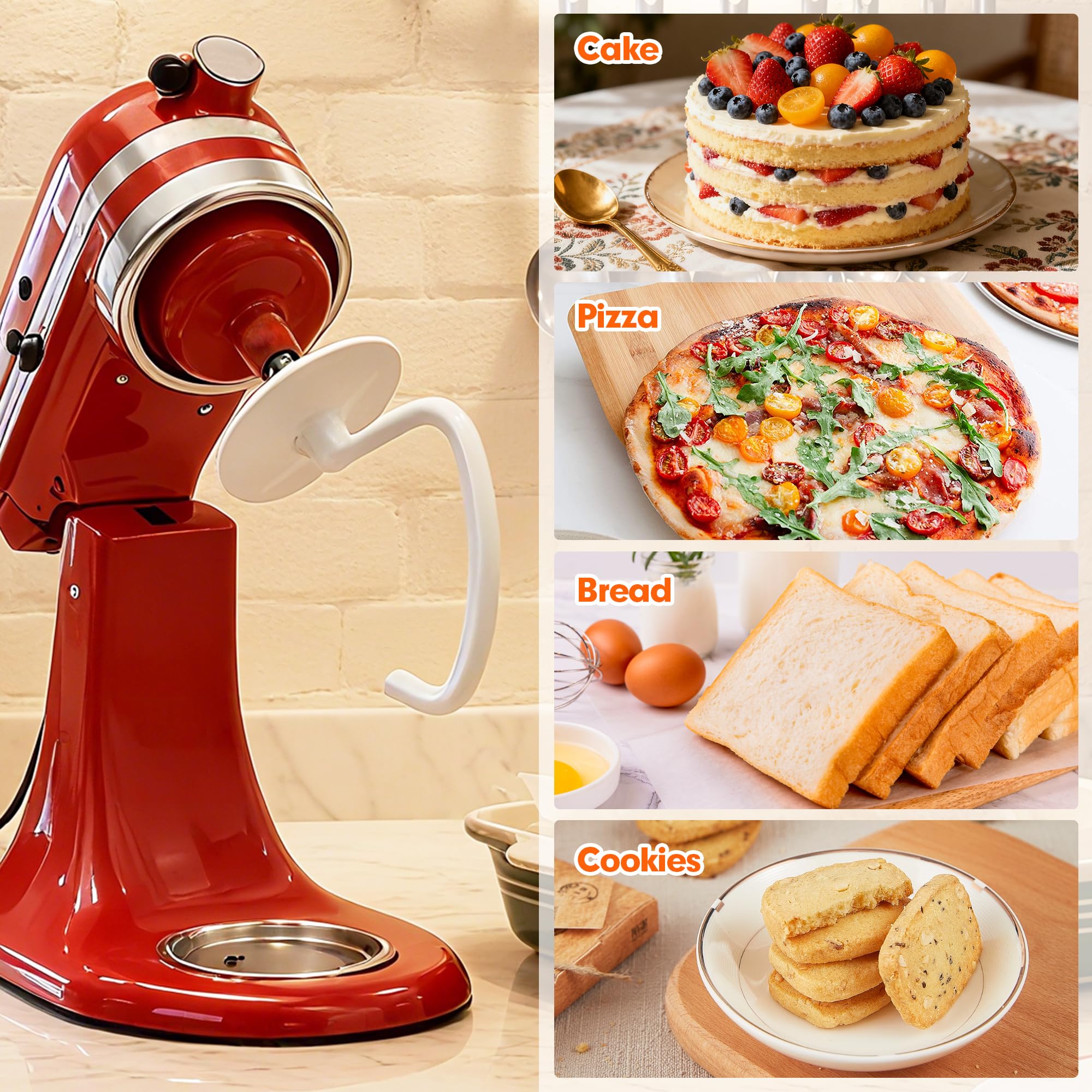 YIFOCUS preparación de pizzas y masas suaves en casa.