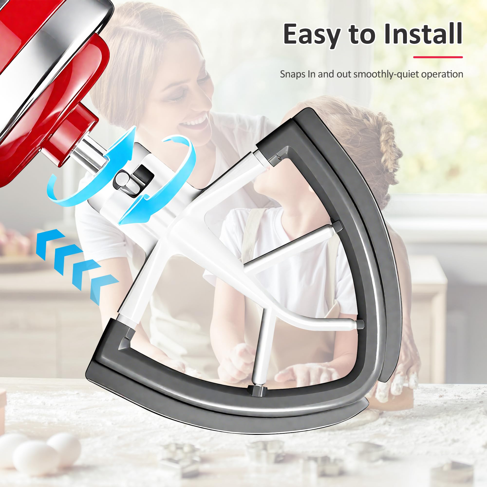 Utilidad versátil de YIFOCUS para recetas variadas, desde bizcochos hasta masas.
