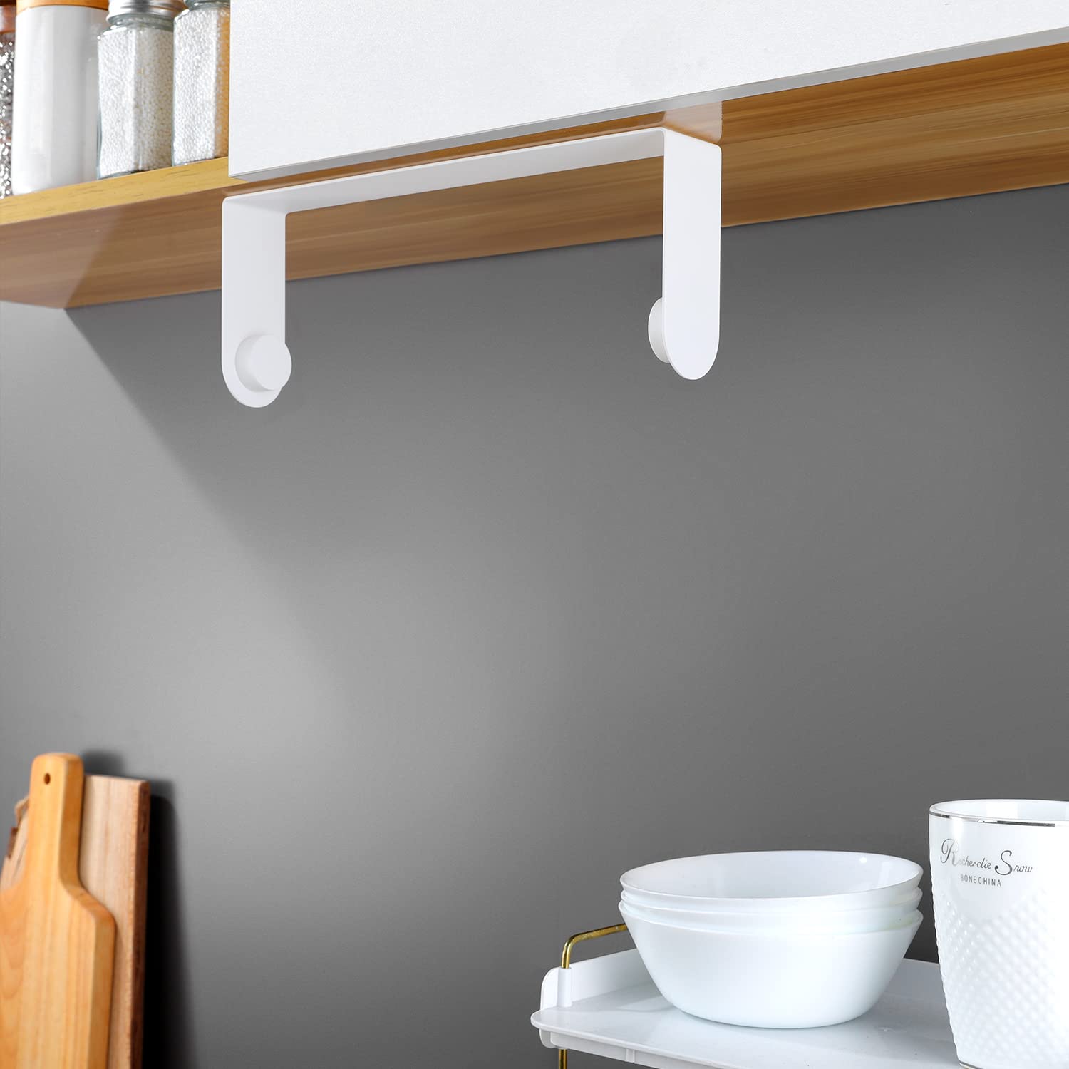 Diseño blanco elegante para cocinas modernas
