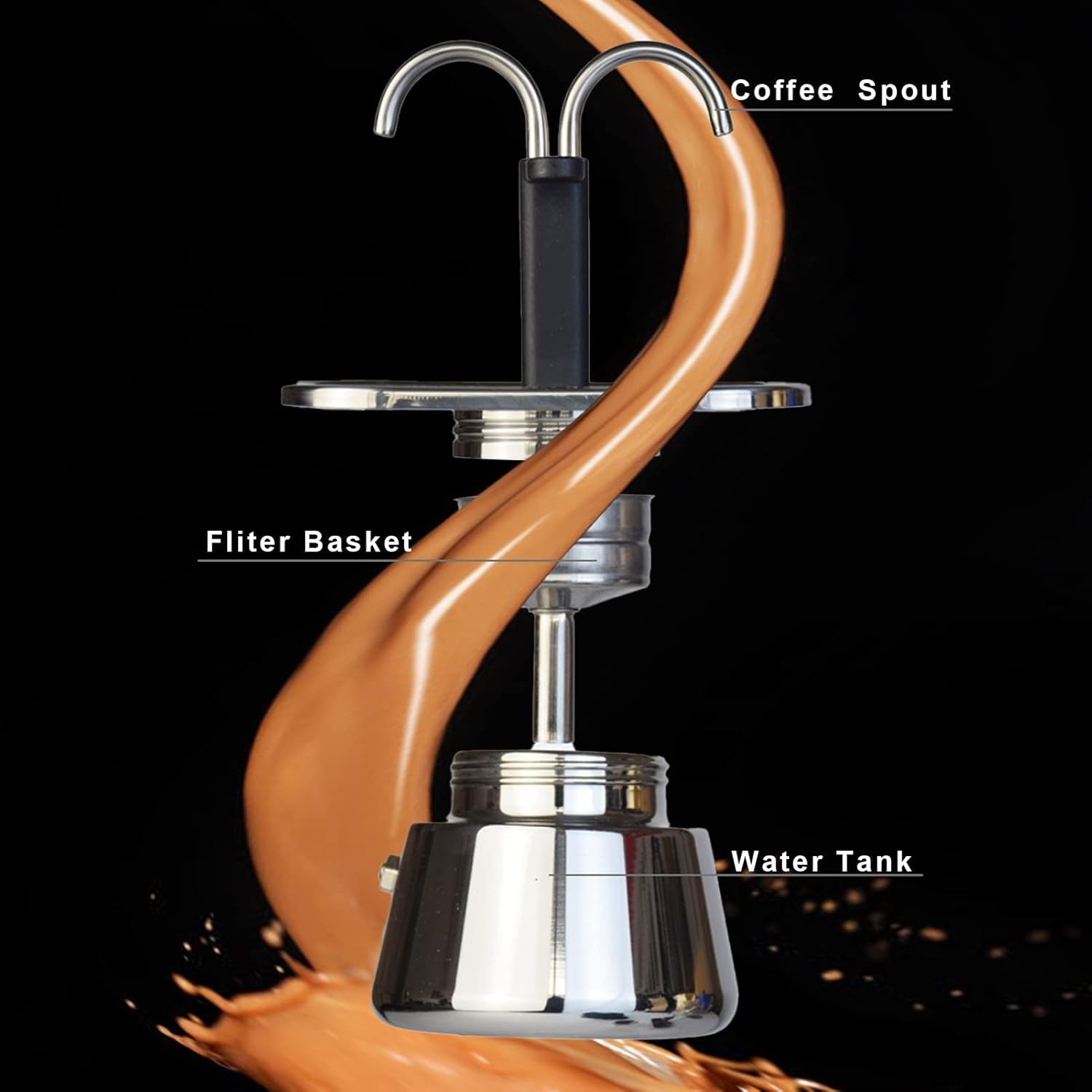 La yihaossing moka pot es regalo ideal por su diseño elegante.