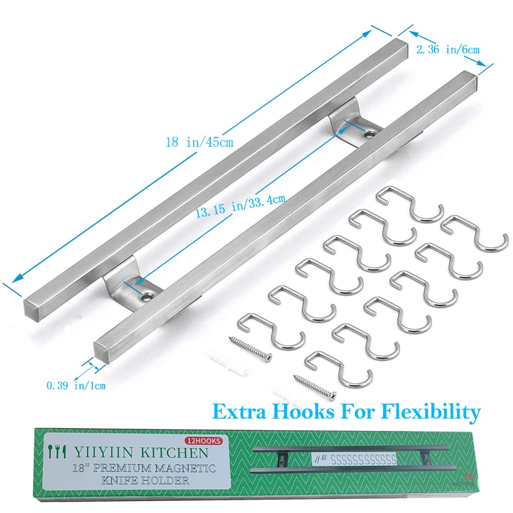 Acero inoxidable 304 de YIIYIIN, magnetismo duradero para utensilios.