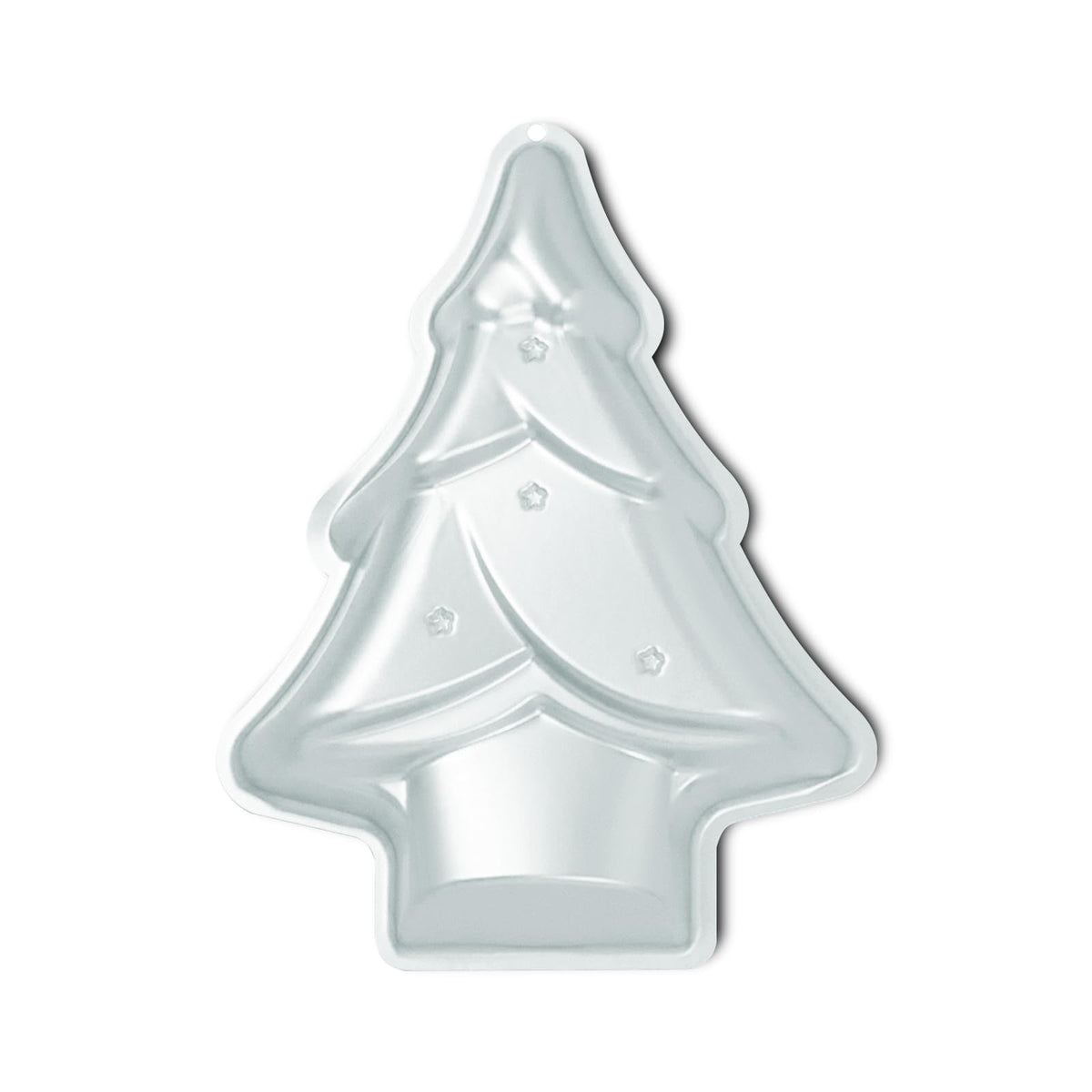 Yikinip mol­de árbol navideño 12 pulgadas, ideal para hornear bizcochos con forma festiva.