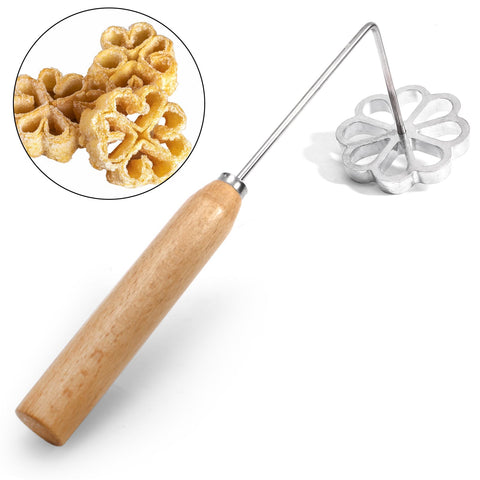 Molde roseta forma flor de YIMITEE para galletas decorativas.