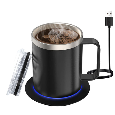 Cable USB incluido para recargar la taza.