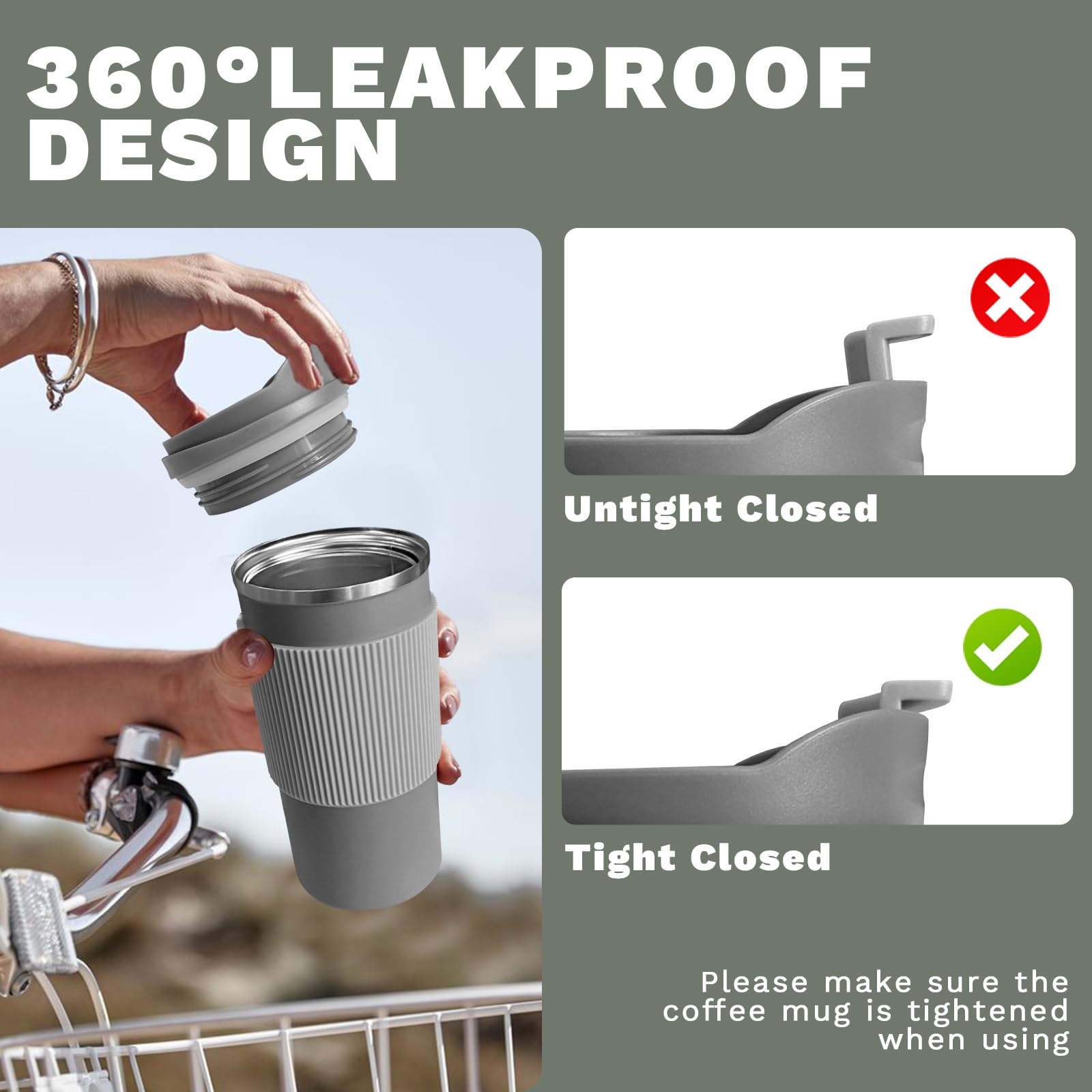 YINBAOGE capacidad-450ml tamaño ideal para uso diario de café.
