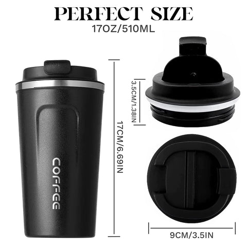 YINBAOGE 510 ml, capacidad adecuada para uso diario.