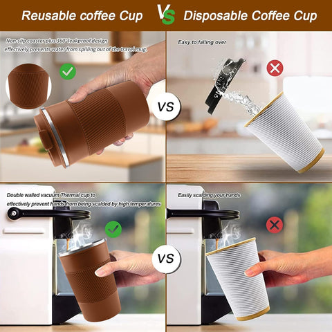 Capacidad de 12 oz de Yinbaoge para café diario.