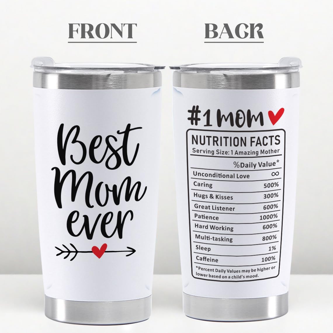 Vaso térmico YINCUO ergonómico para llevar, cómodo de sostener diario.