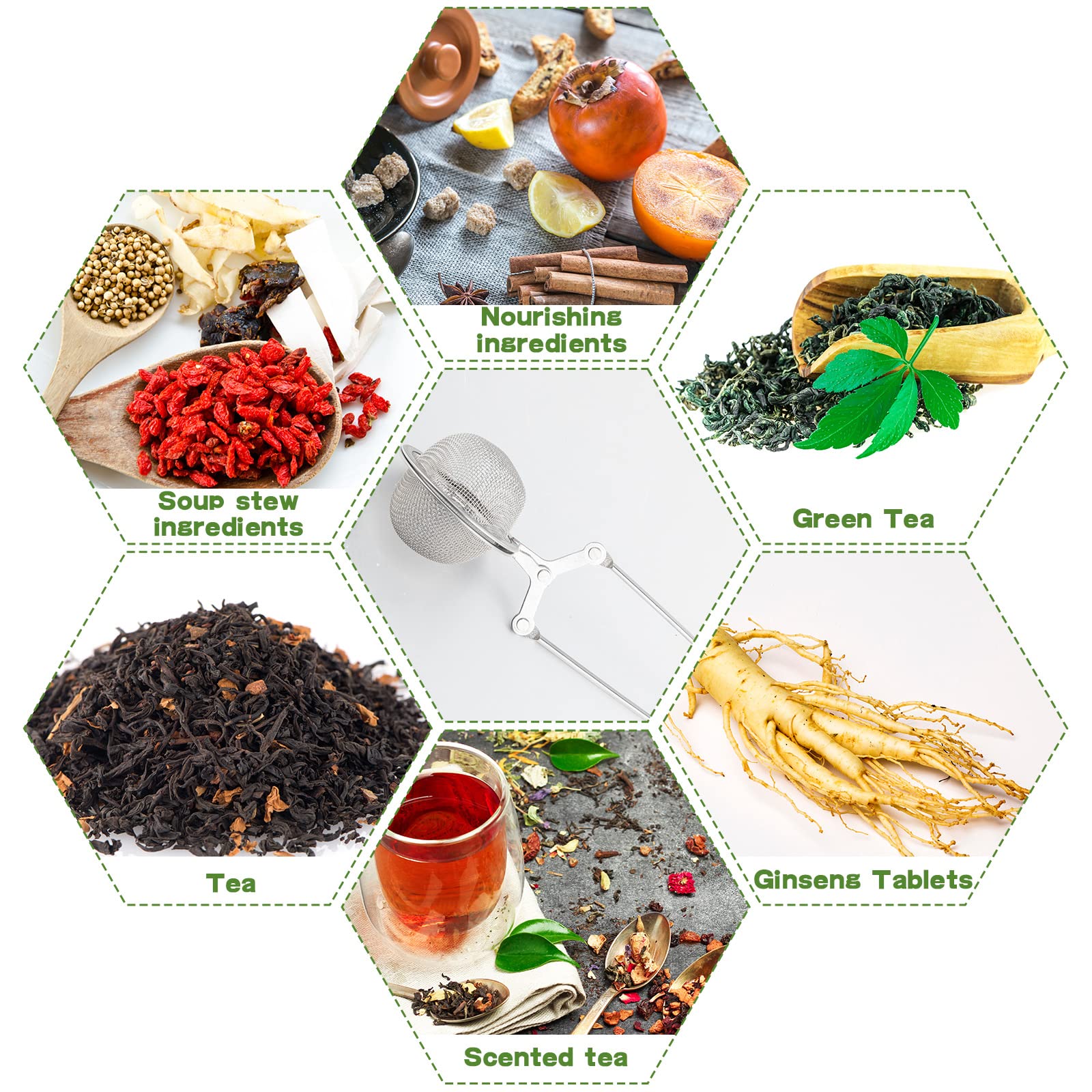 Infusor Yinder apto para lavavajillas, limpieza rápida y conveniente
