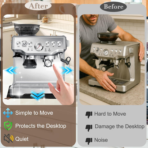 YinEpand: alfombrilla de doble cara para Breville 870XL, uso versátil en la encimera
