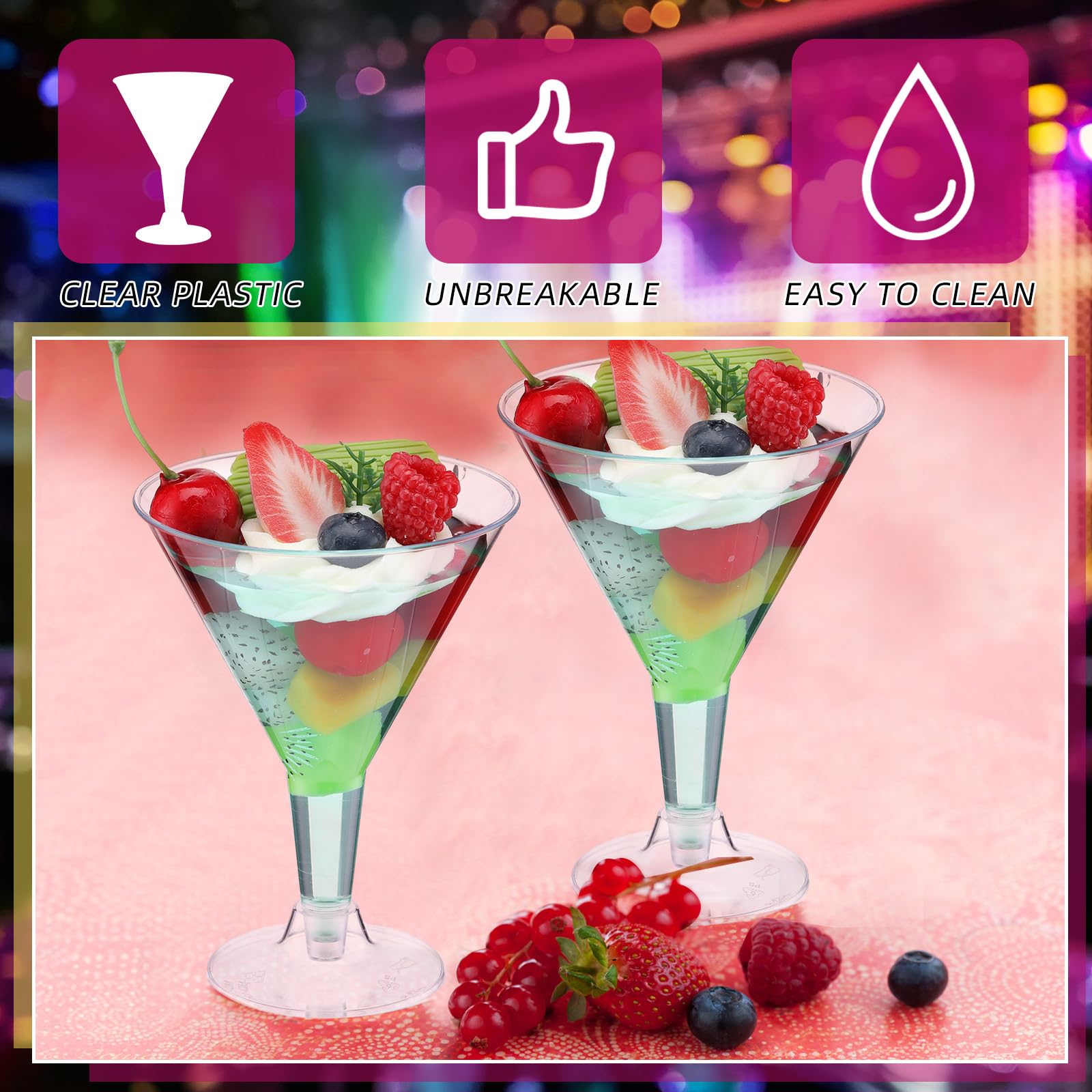 Copas Yinkin Martini para bodas y fiestas