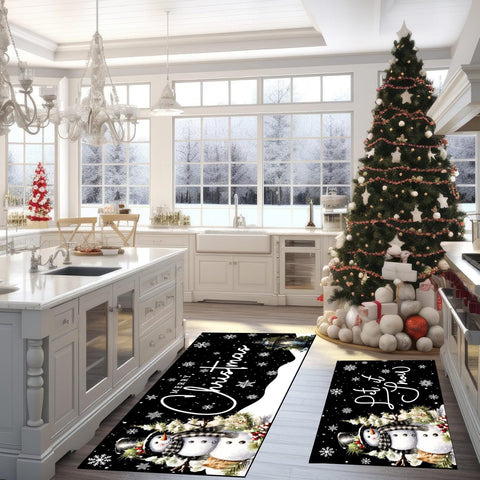 Regalo navideño práctico para cocinas y entradas con estilo festivo.
