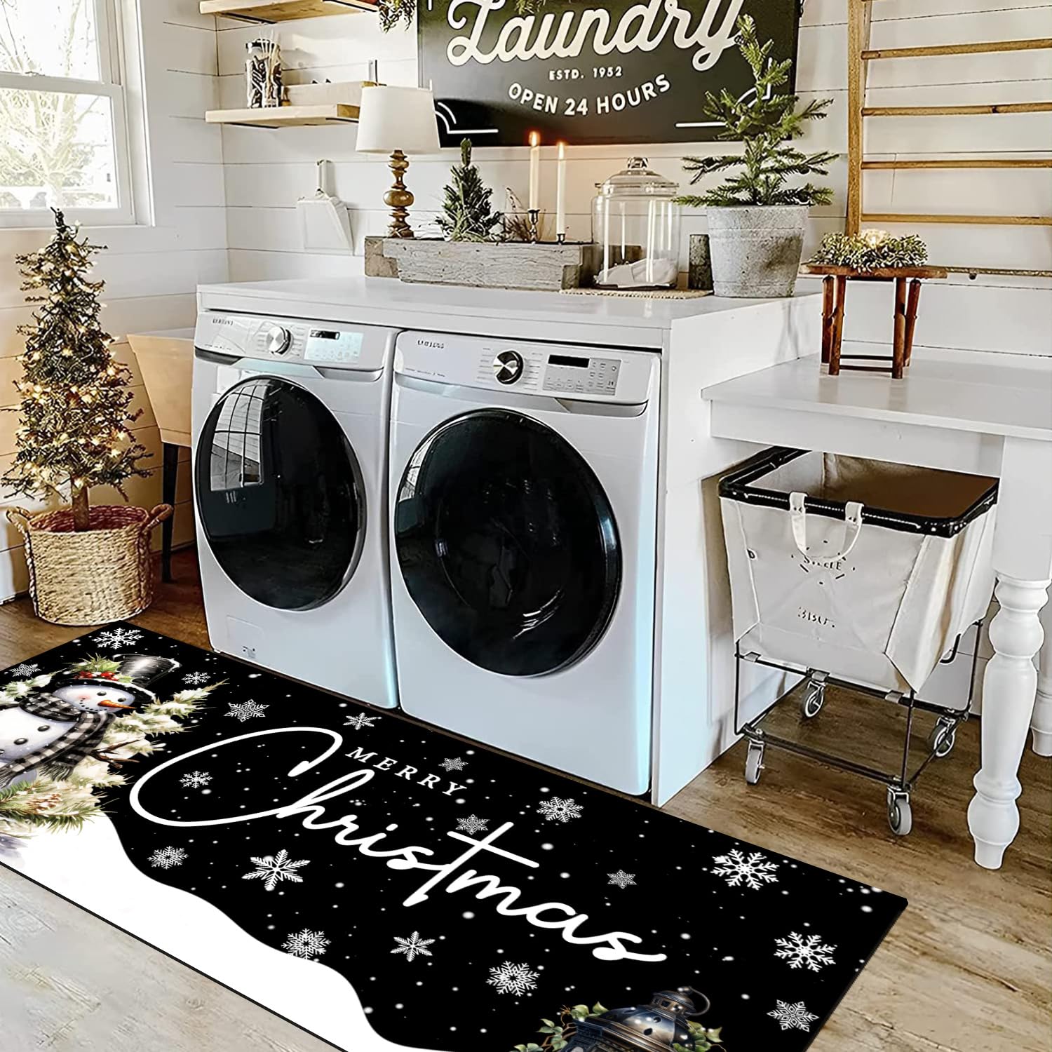 Uso versátil para interiores y zonas exteriores cubiertas con estilo navideño.