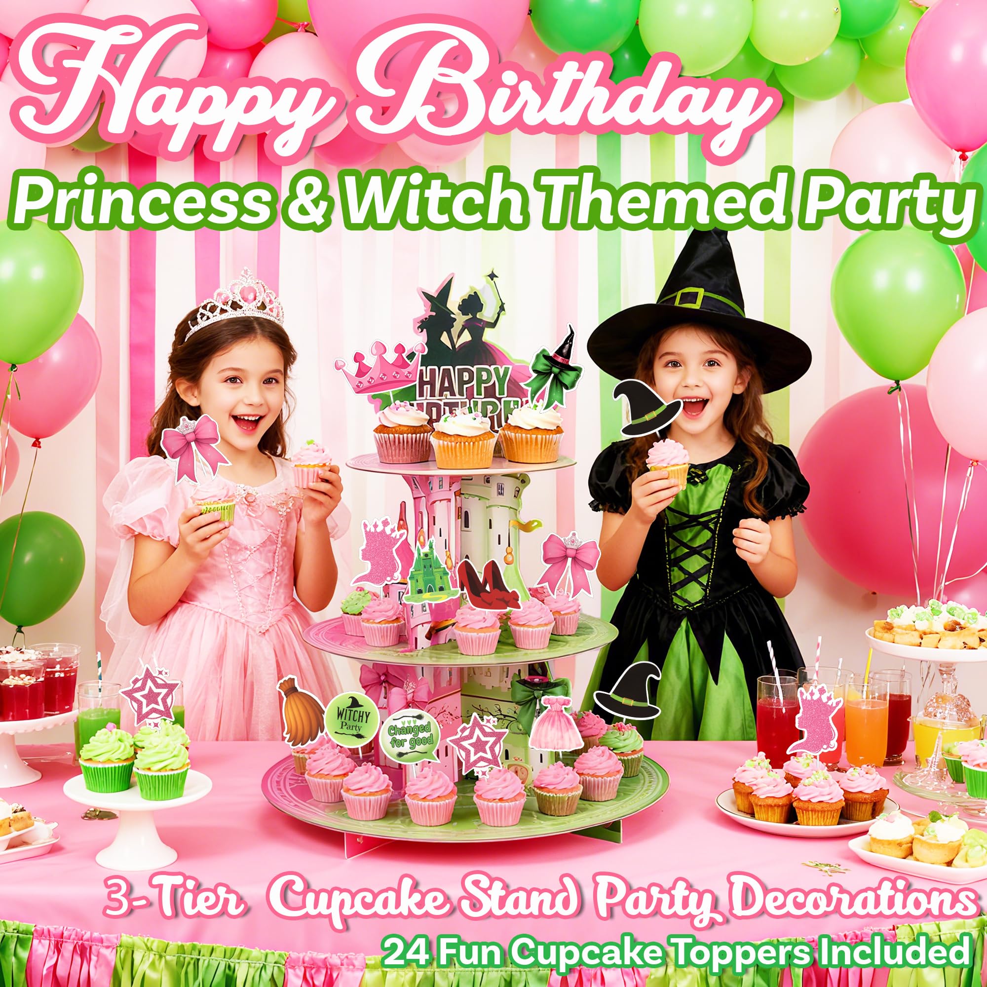 Ideal para cumpleaños infantiles y fiestas temáticas de brujas