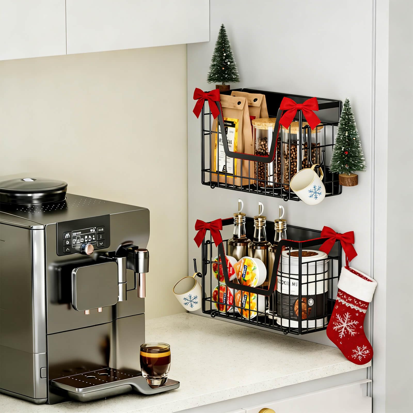 Accesorios y utensilios de cocina colgados con ganchos magnéticos Yiwanfw