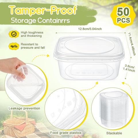 Yiyiring contenedor de 8oz para refrigeración y almacenamiento