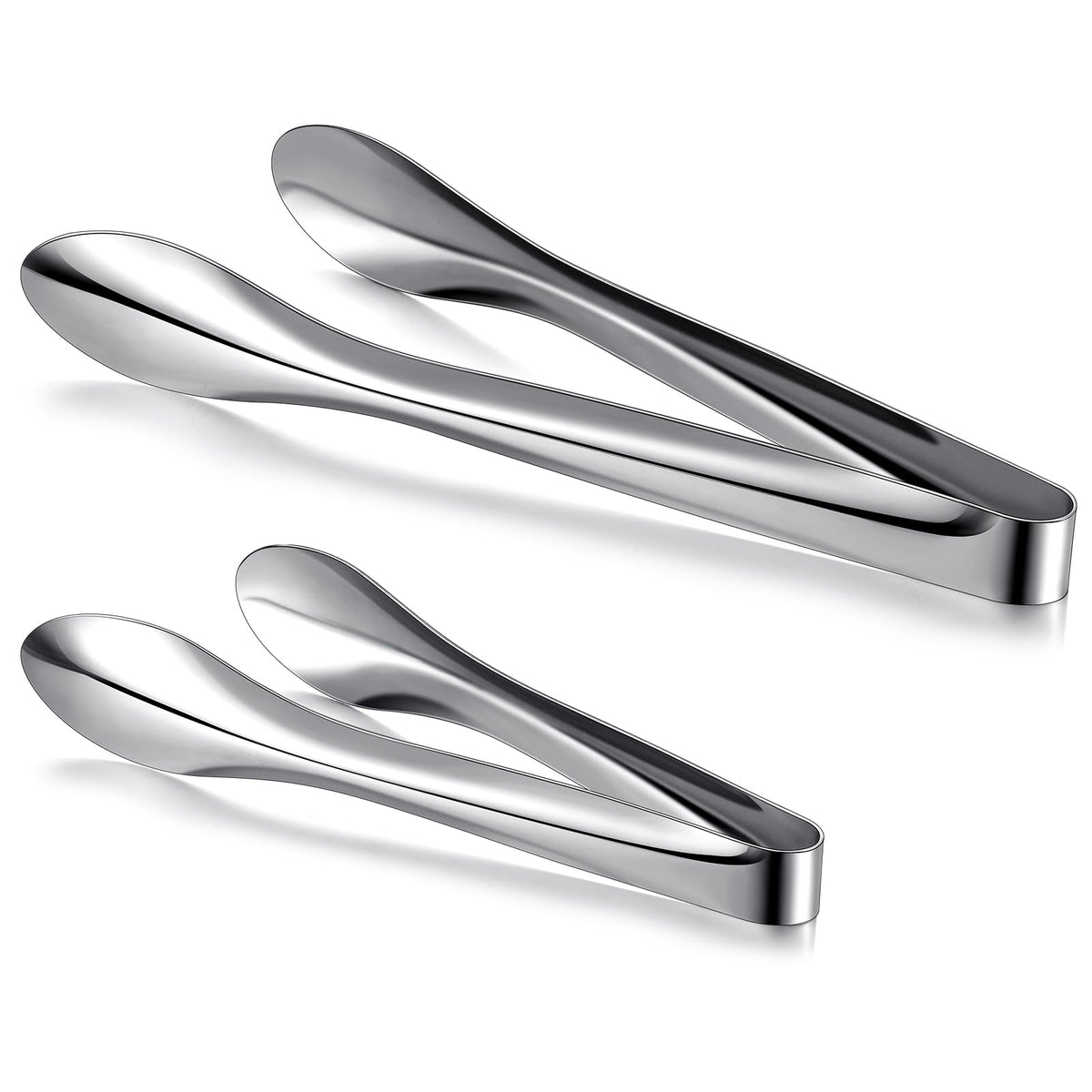 Pinzas para servir Yiyiring de 12 pulgadas con acabado pulido, ideales para platos calientes