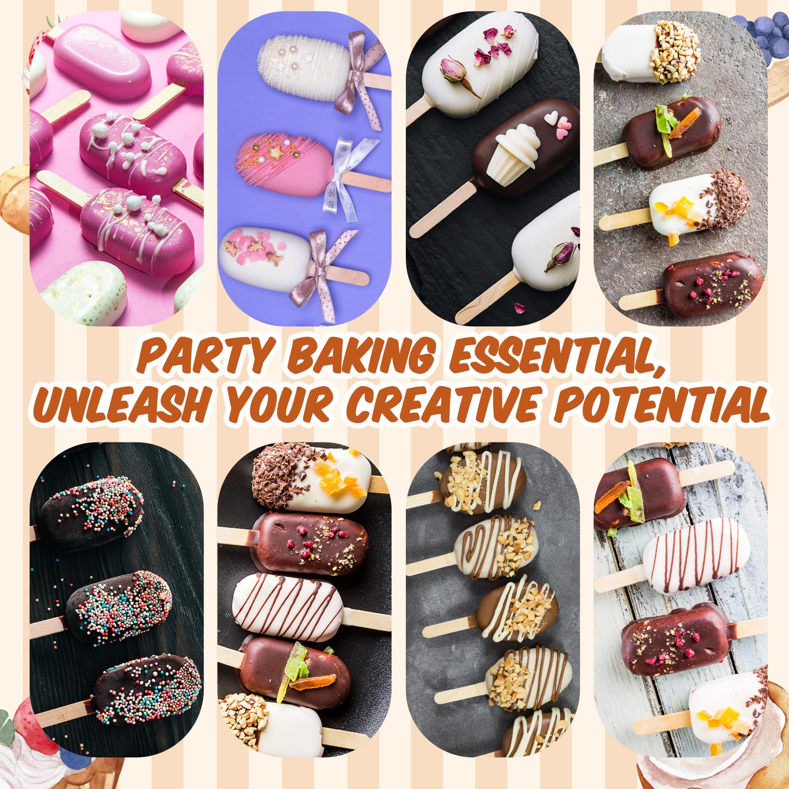 Uso versátil de Yiyiring para postres y manualidades caseras