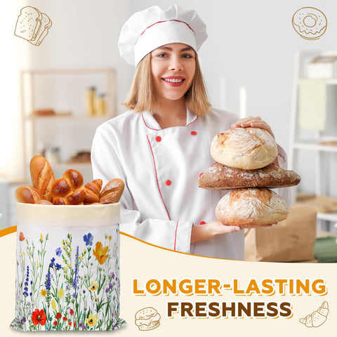 Bolsas Yiyiring para conservar pan artesanal y sándwiches crujientes.