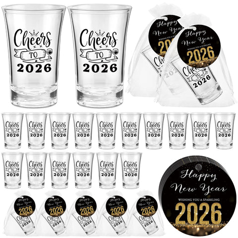 Vasos de chupito acrílicos transparentes de Yiyiring para brindar en 2026.