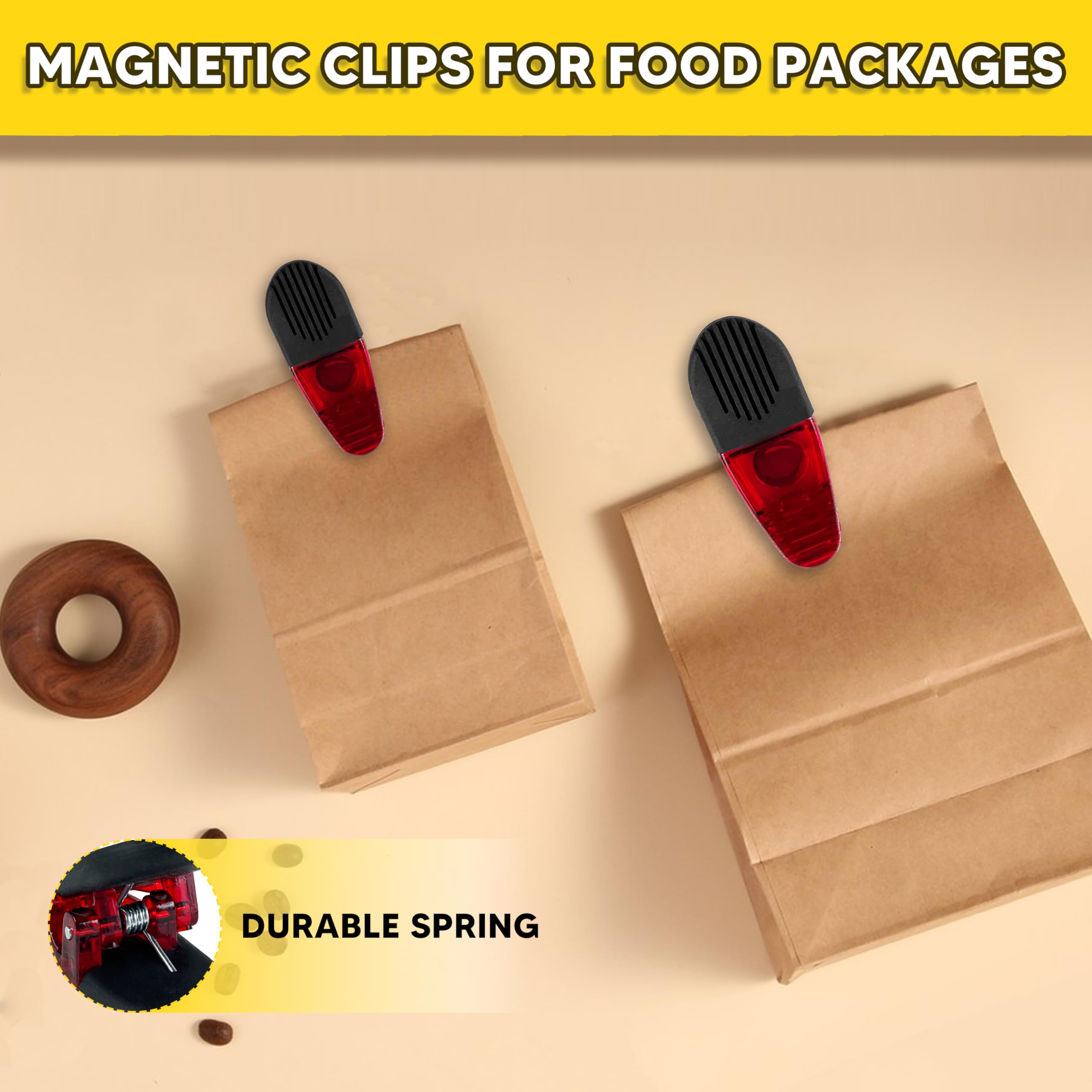 YIYITOOLS clip ergonómico con mango curvo para uso cómodo.