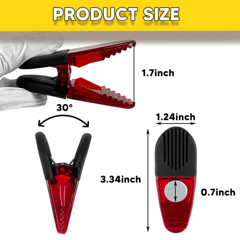 YIYITOOLS clip de plástico duradero con resorte resistente.