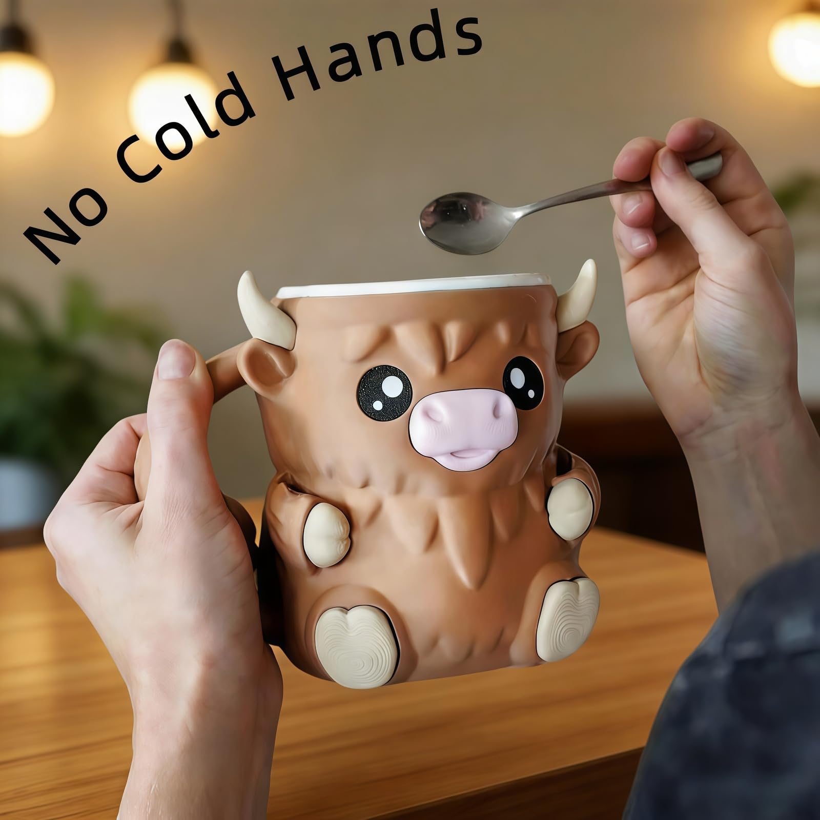 YJNDYHQ manija ergonómica ofrece manejo cómodo.