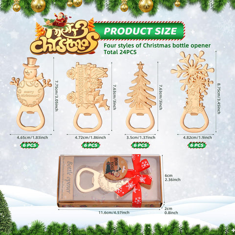 Abrebotellas navidad YKLIGTN, ideal para despedida de soltera, regalo práctico.