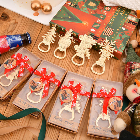 Diseño único de YKLIGTN, abrebotellas navideño, complemento ideal para celebración.