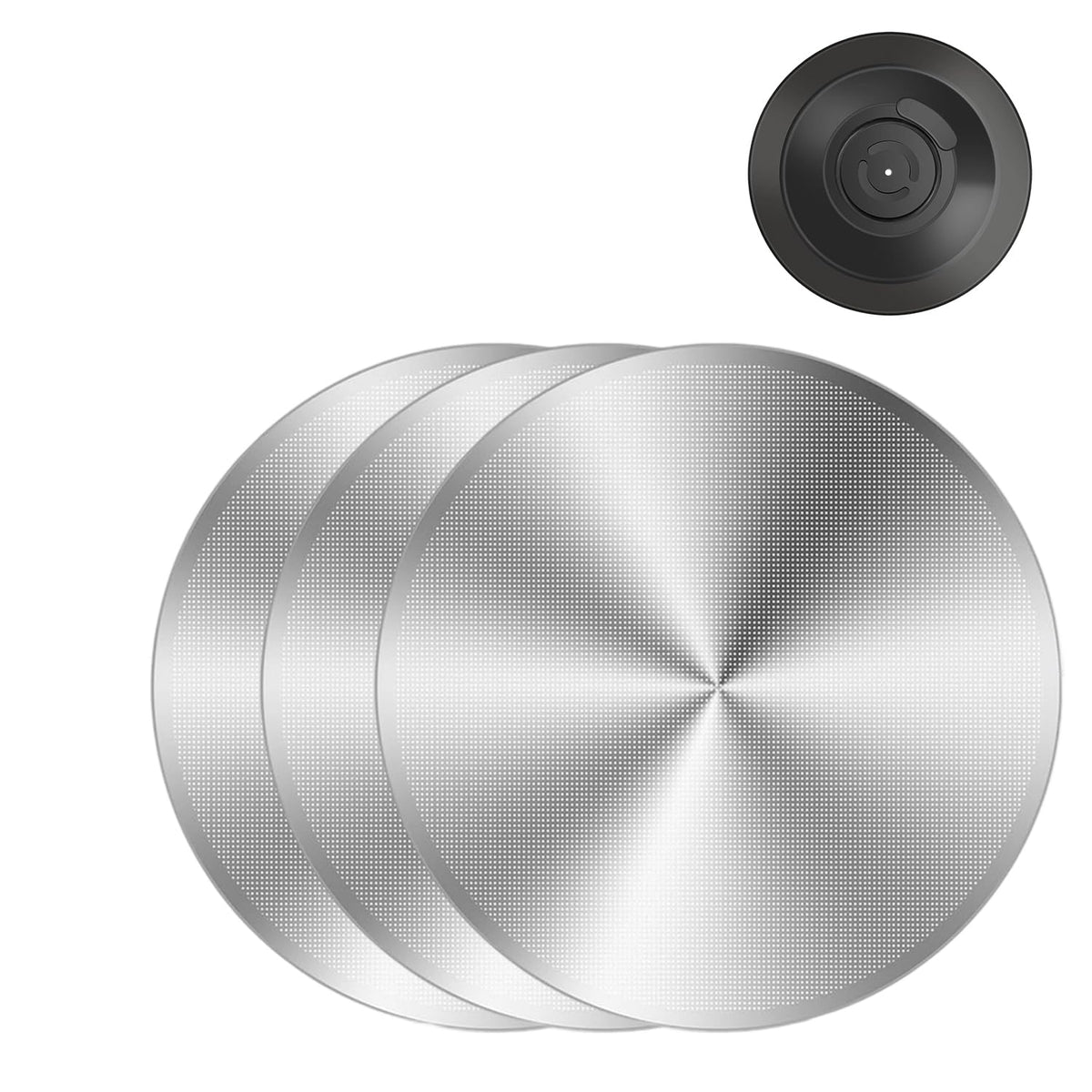 La pantalla puck YLAOSIOA de 53,3 mm mejora la extracción uniforme y la crema.