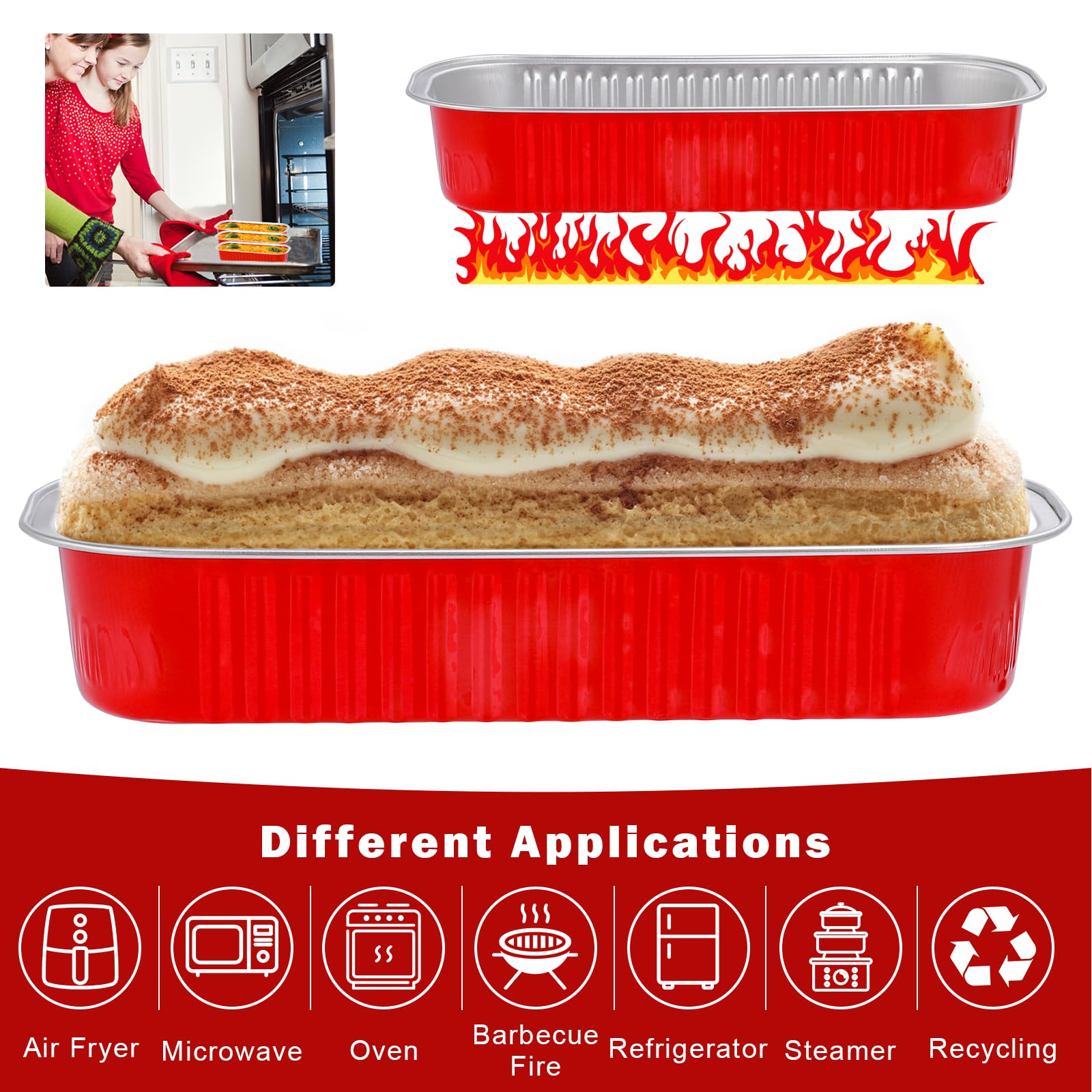 ylnurac porciones individuales para postres fáciles de servir.