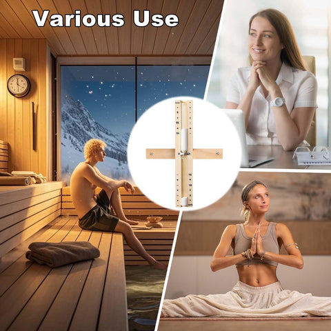 YLTIMER 25 minutos, diseñado para saunas y espacios húmedos.