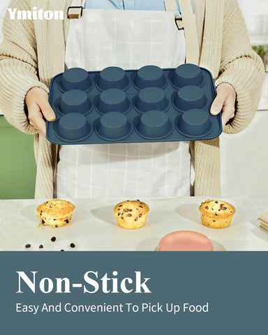 Moldes para muffins y cupcakes cerámicos de Ymiton