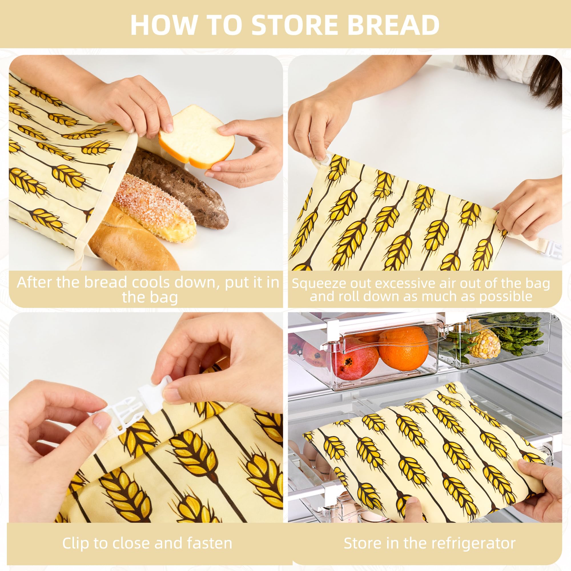 Espacio amplio para baguettes y bollos, YMububWena.