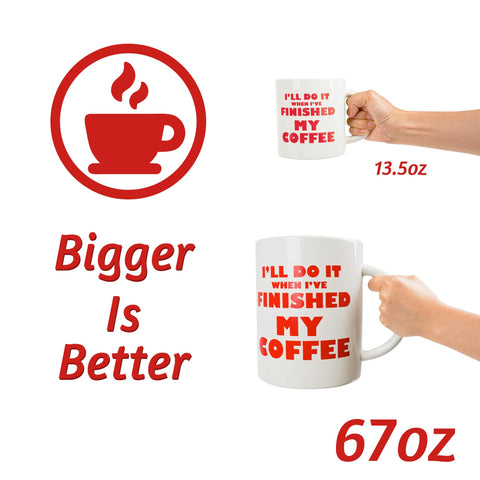 La taza YOBRO, cerámica de alta calidad, ideal para uso diario en casa u oficina