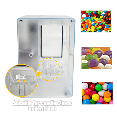 YOBRO Dispensador de caramelos, colores vivos para decorar tu escritorio