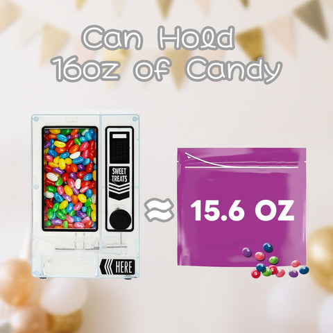YOBRO Dispensador de caramelos, ideal para snacks rápidos en la oficina