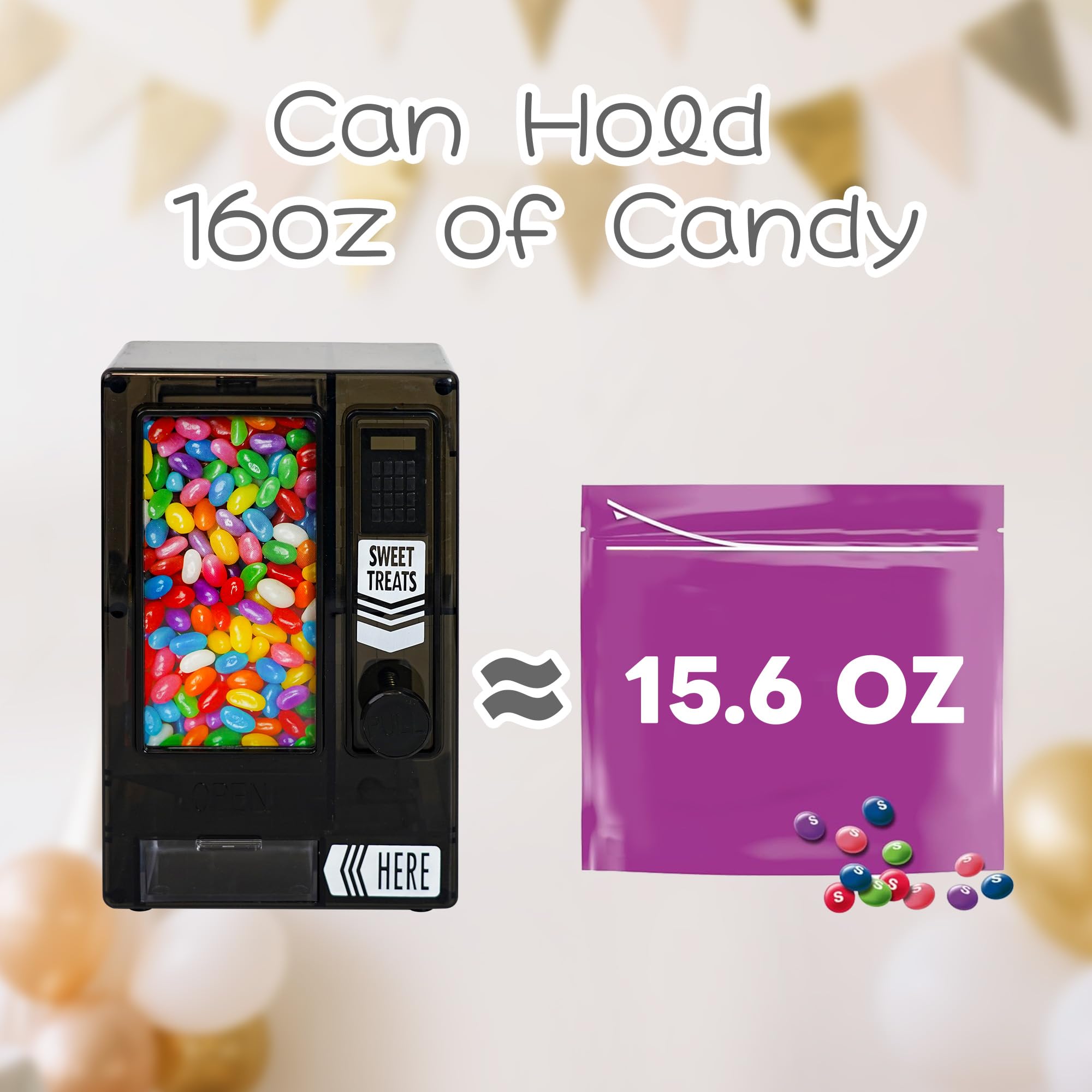 YOBRO dispensador de caramelos, regalo ideal para aniversarios.