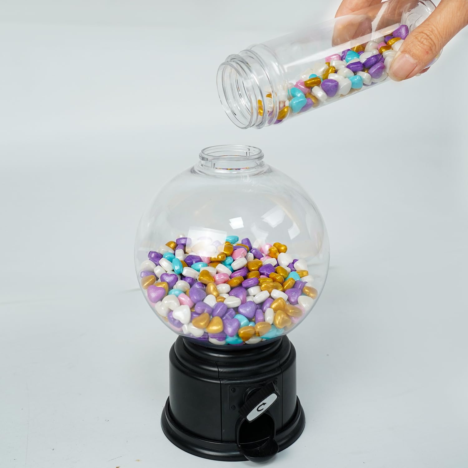 Base compacta de la YOBRO, perfecta para mesita o escritorio.