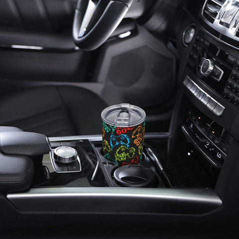 Yobvec Tumbler Gamer incluye escobilla de limpieza para desinfección.